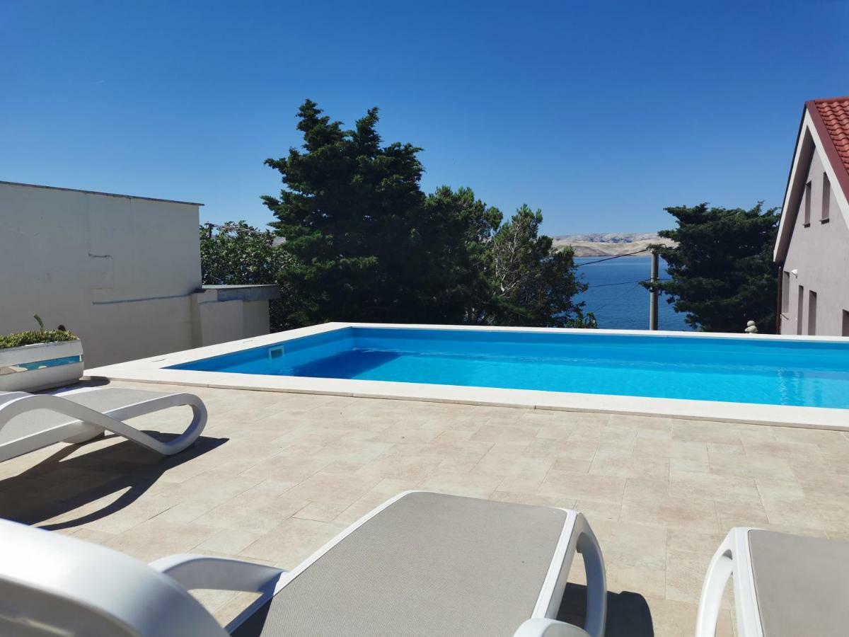 Beachfront Apartments Anita With Pool Karlobag Dış mekan fotoğraf